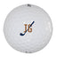 Titleist Pro V1 Golf Balls with Penetrating Flight, 12 Pack - White - Front