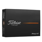 Titleist Pro V1 Golf Balls with Penetrating Flight, 12 Pack - White - Right Angle 3