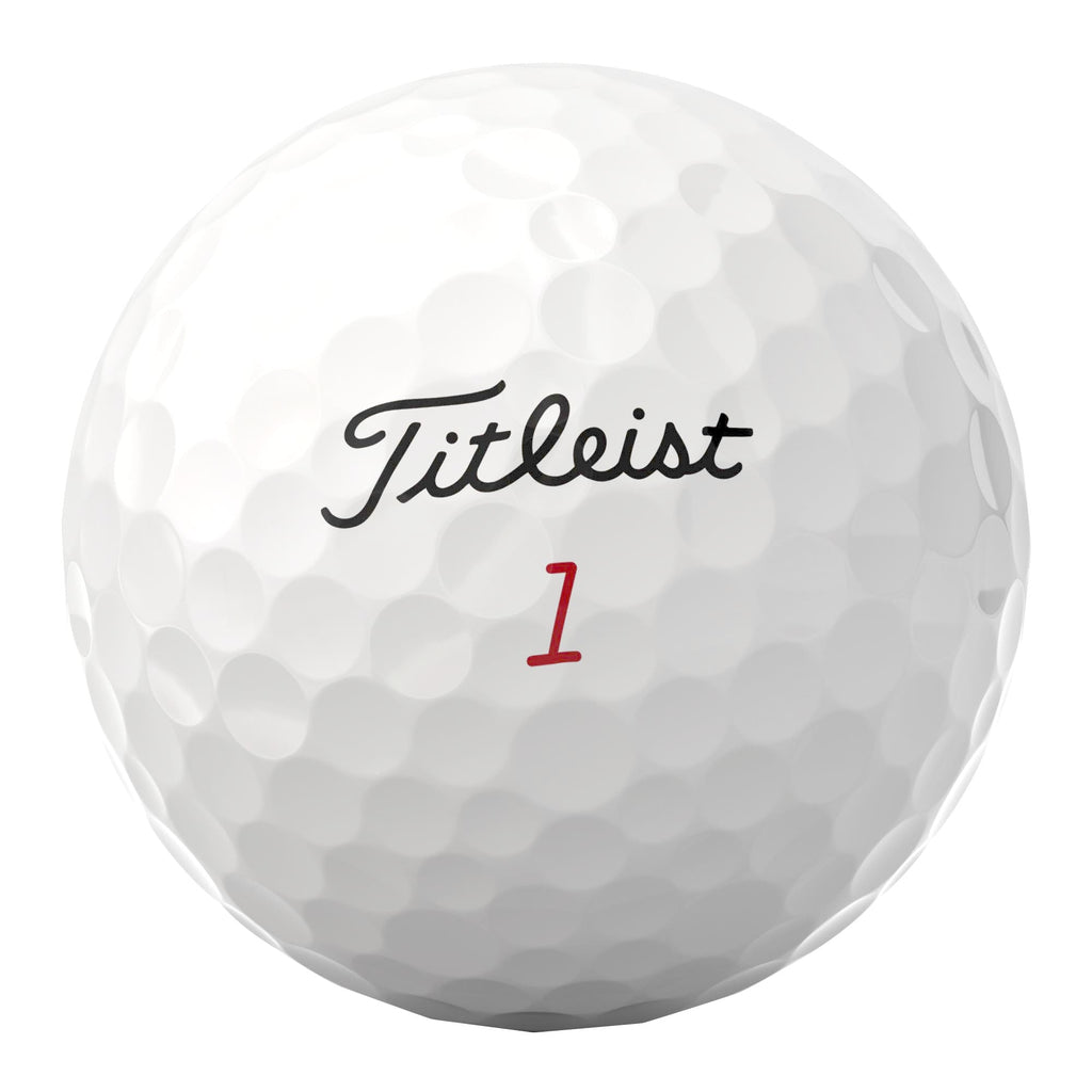 Titleist Pro V1x Golf Balls with Higher Flight, 12 Pack - White - Front 3