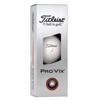 Titleist Pro V1x Golf Balls with Higher Flight, 3 Pack - White - Right Angle