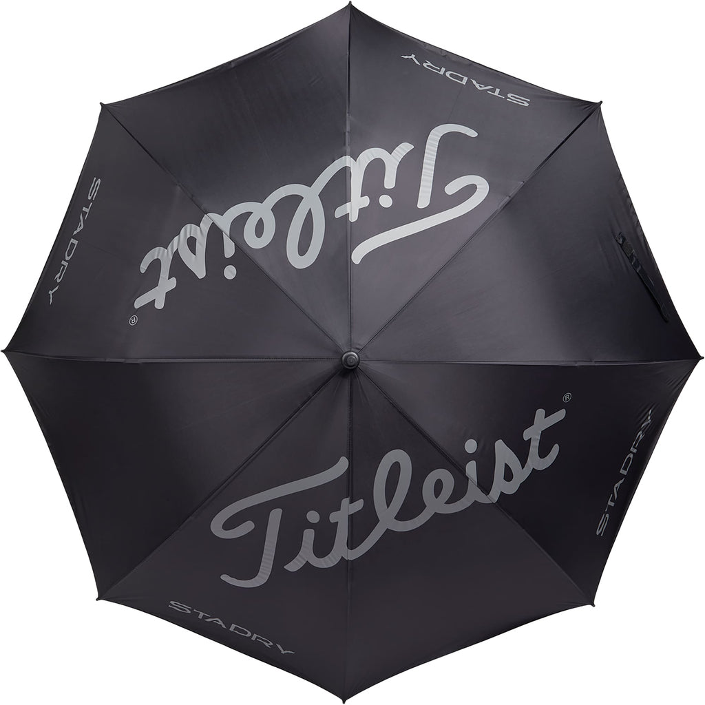 Titleist StaDry Single Canopy Golf Umbrella, 64 Inches - Black - Dtail
