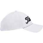Titleist Tour Breezer Golf Hat with Rope Detail Embroidery - White/Black - Right Side