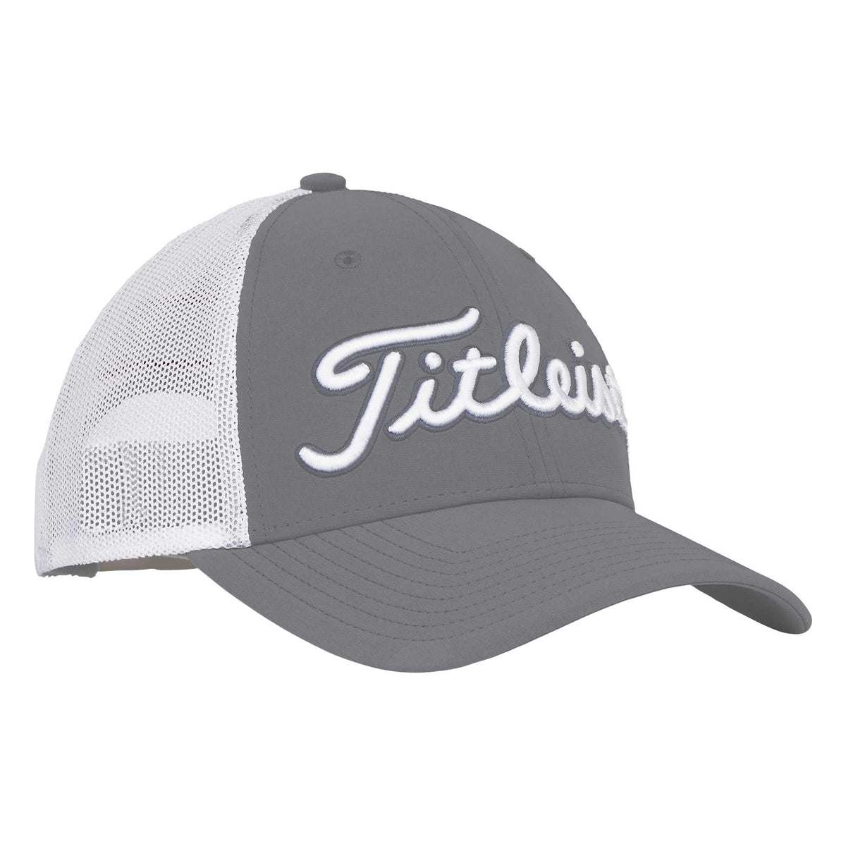 Titleist Tour Performance Mesh Back Golf Hat Embroidery - Charcoal/White - Photo 4