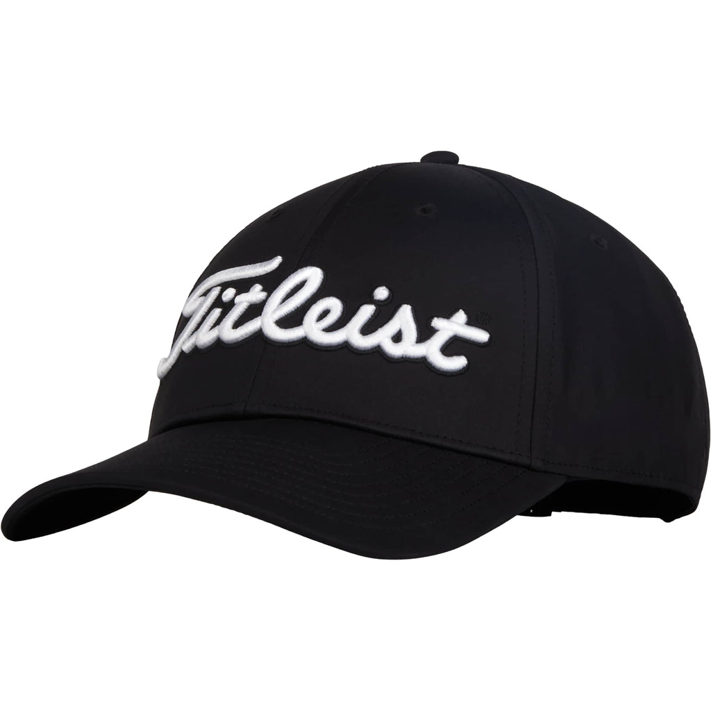 Titleist Tour Performance Structured Golf Hat Embroidery - Black/White - Photo 2