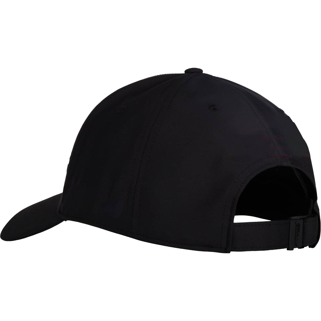 Titleist Tour Performance Structured Golf Hat Embroidery - Black/White - Photo