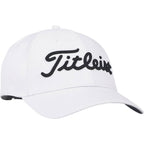 Titleist Tour Performance Structured Golf Hat Embroidery - White/Black - Photo 3