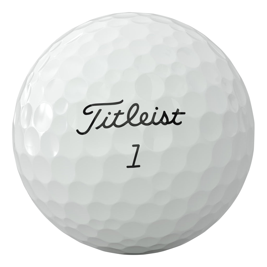 Titleist Tour Soft Golf Balls for Distance and Stopping Power, 12 Pack - White - Front 2