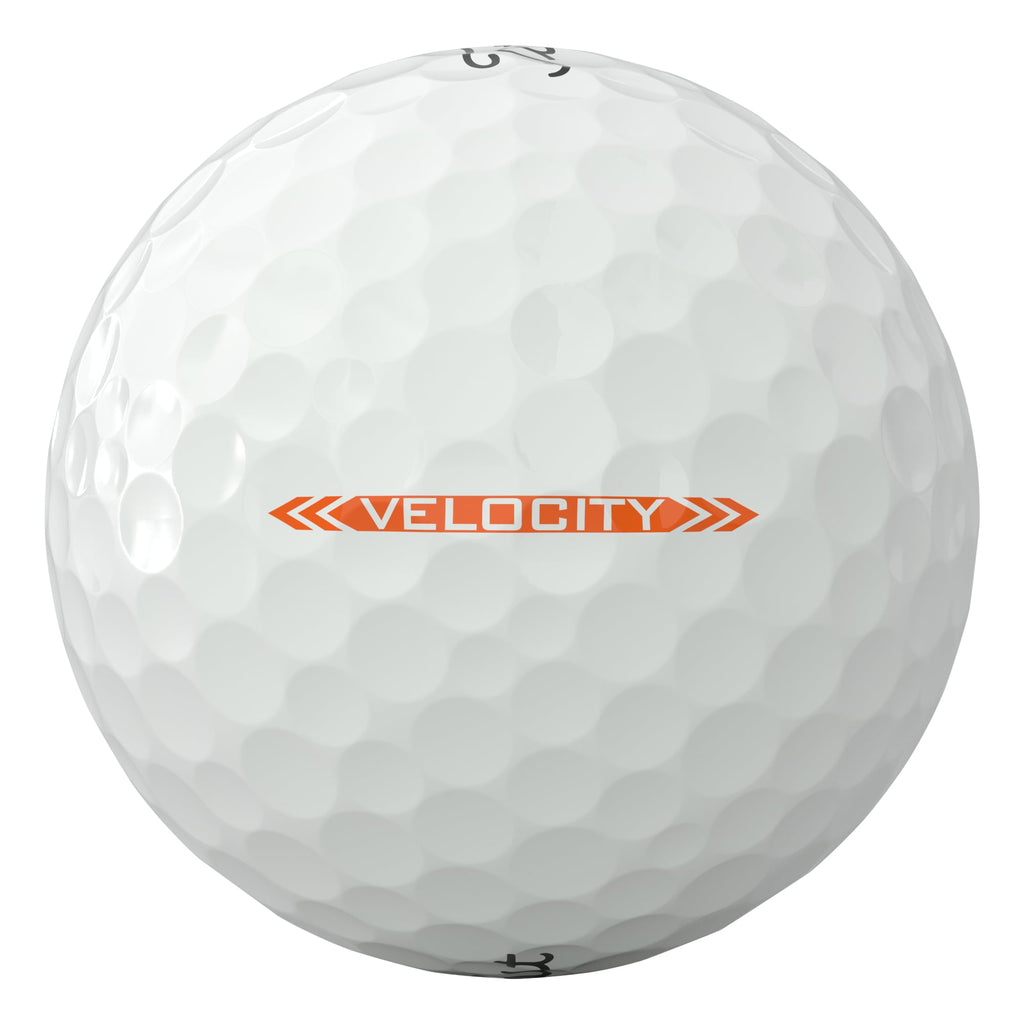 Titleist Velocity Distance Golf Balls, 12 Pack - White - Front 2