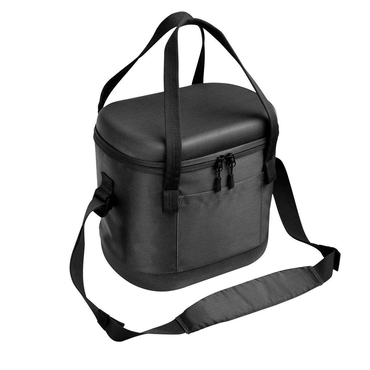 To-Go Cooler Bag for 20 Cans - Black - Angle