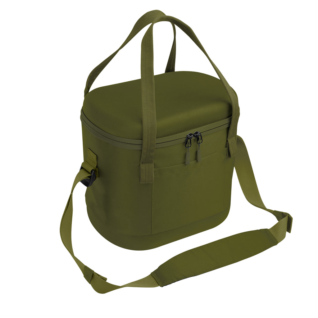To-Go Cooler Bag for 20 Cans - Olive - Angle