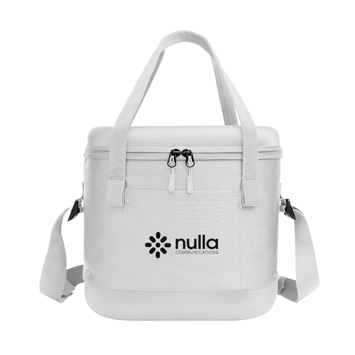 To-Go Cooler Bag for 20 Cans - Silver - Silk Screen