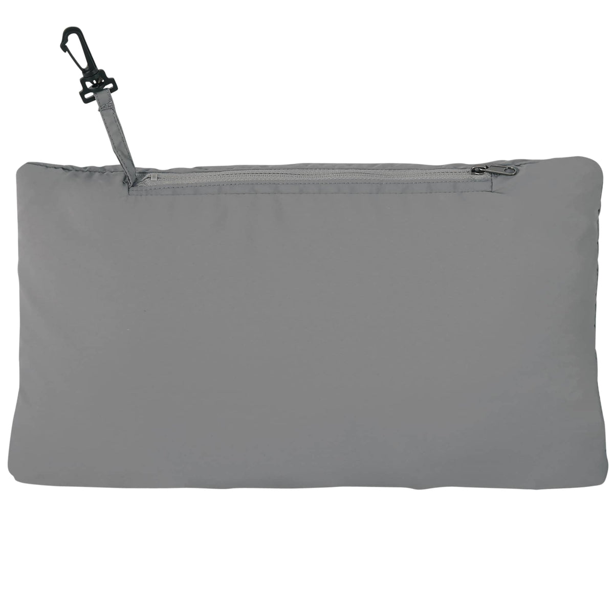 Toba Packable Jacket with Roll-Away Hood for Men Debossing - Quarry - Front