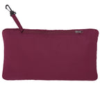 Toba Packable Jacket with Roll-Away Hood for Men Embroidery - Maroon - Front