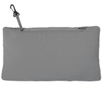 Toba Packable Jacket with Roll-Away Hood for Men Embroidery - Quarry - Front