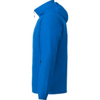Toba Packable Jacket with Roll-Away Hood for Men Transfer - Olympic Blue - Left Side
