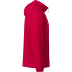 Toba Packable Jacket with Roll-Away Hood for Men Transfer - Team Red - Right Side