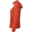 Toba Packable Jacket with Roll-Away Hood for Women Debossing - Saffron - Left Side