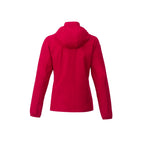 Toba Packable Jacket with Roll-Away Hood for Women Transfer - Team Red - Back Flat