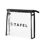 Toiletry Bag, Clarity - Black - Silk Screen