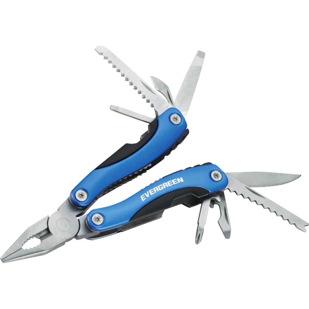 Tonca Mini Pliers Multi-Tool, 11 Functions Laser Engraving - Royal - Front
