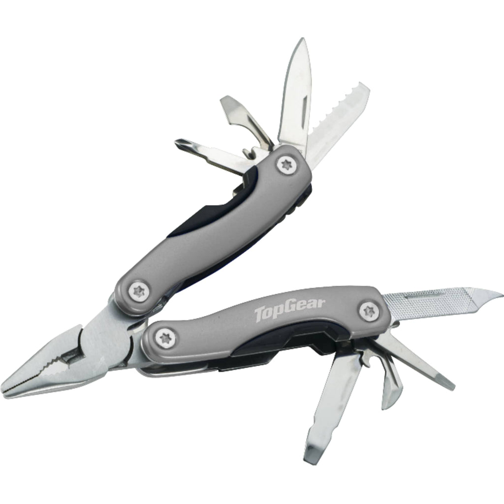Tonca Pliers Multi-Tool with Ruler, 11 Functions Laser Engraving - Silver - Front