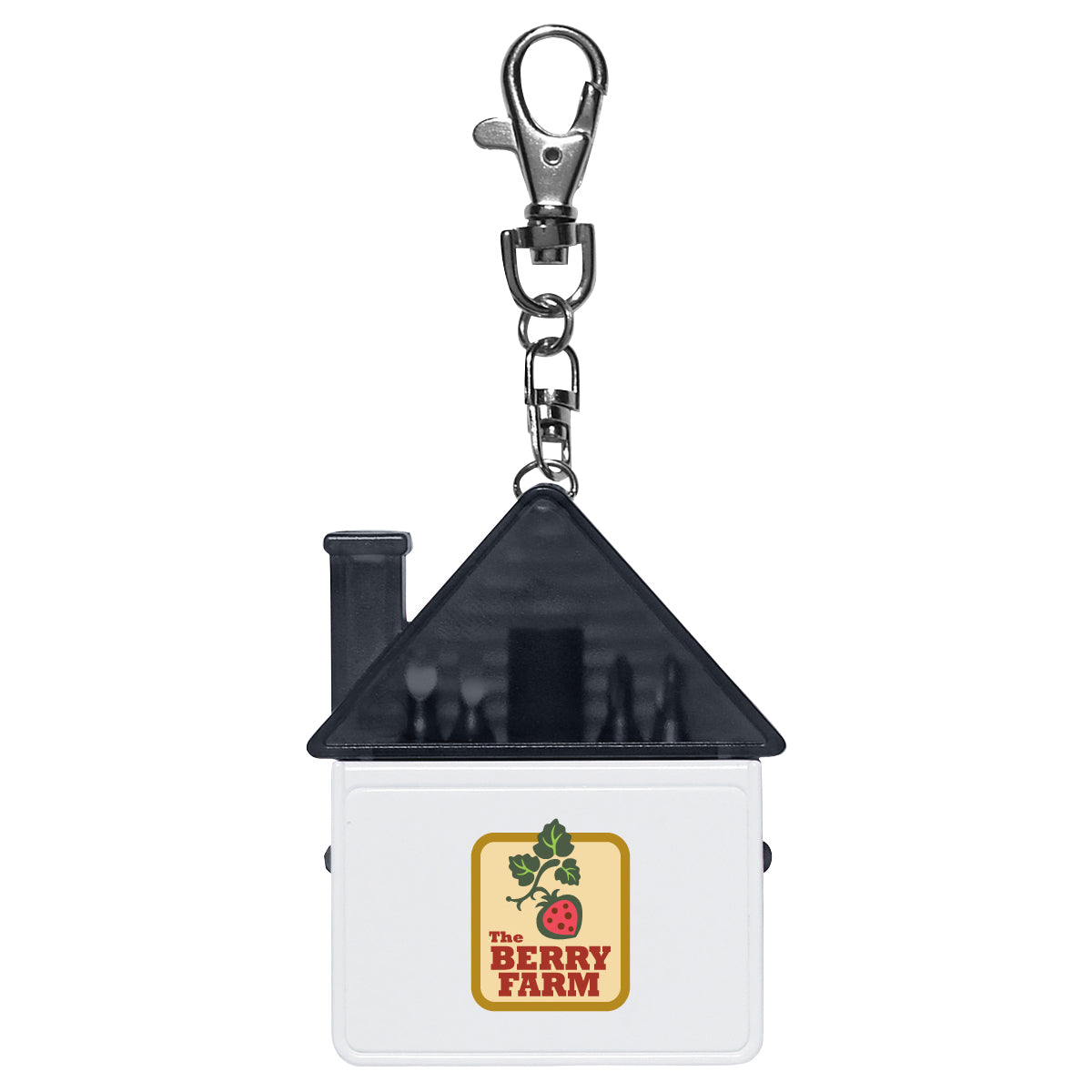 Tool Kit Shaped Like a House Full Color - Black - Full Color