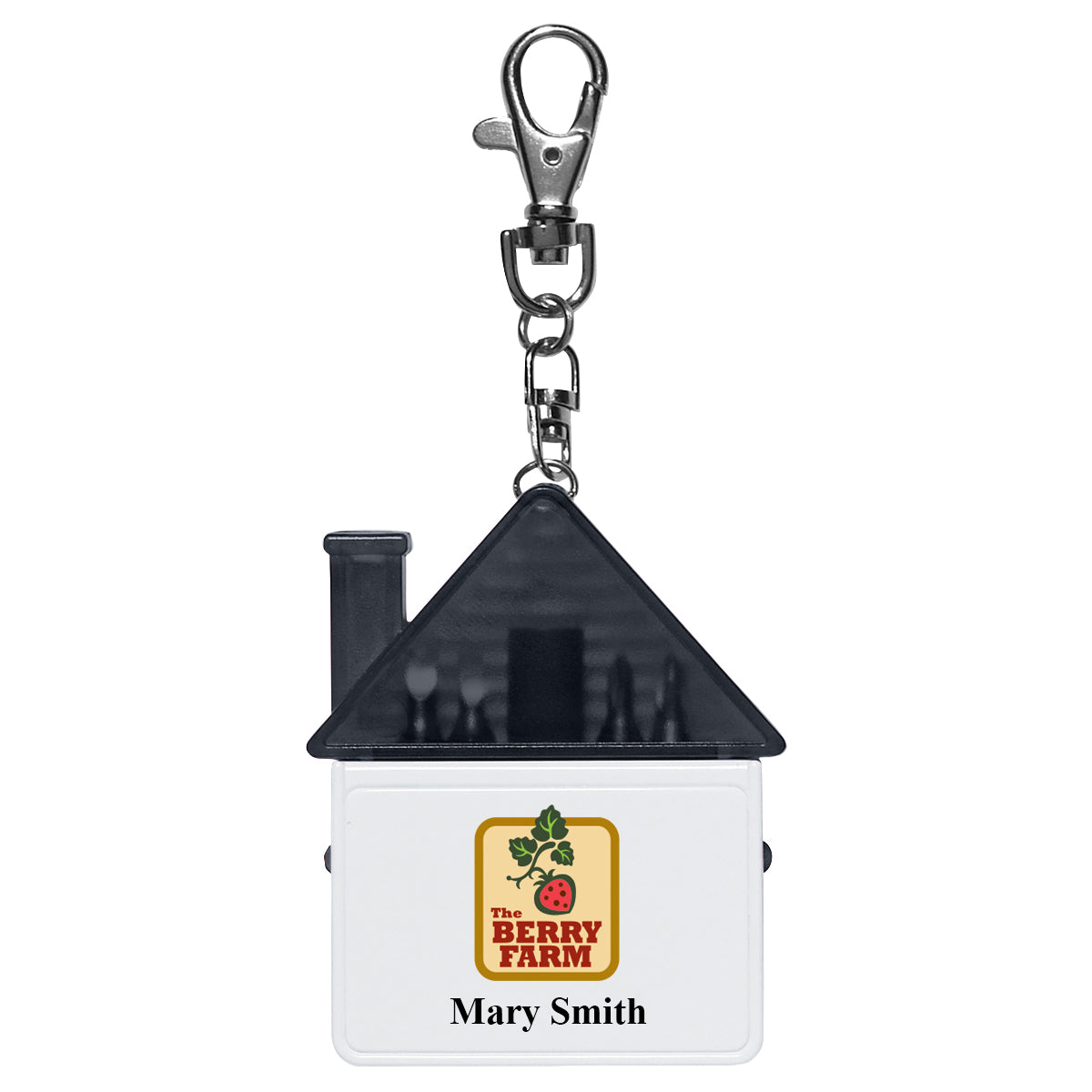 Tool Kit Shaped Like a House Full Color - Black - Full Color