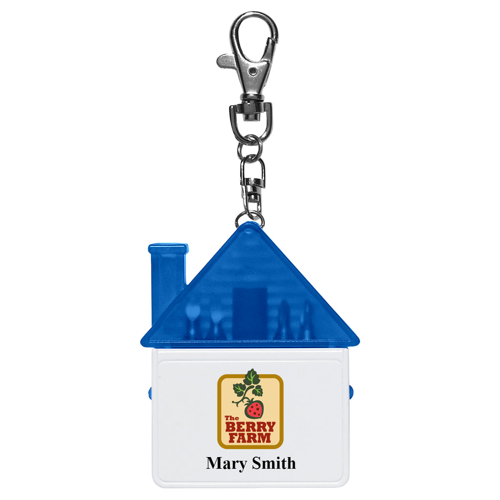 Tool Kit Shaped Like a House Full Color - Full Color