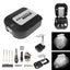 Tool Kit with Light, 30 Piece - Black with Gray - Pad Print