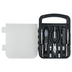 Tool Set with Pliers, Deluxe - Black - open