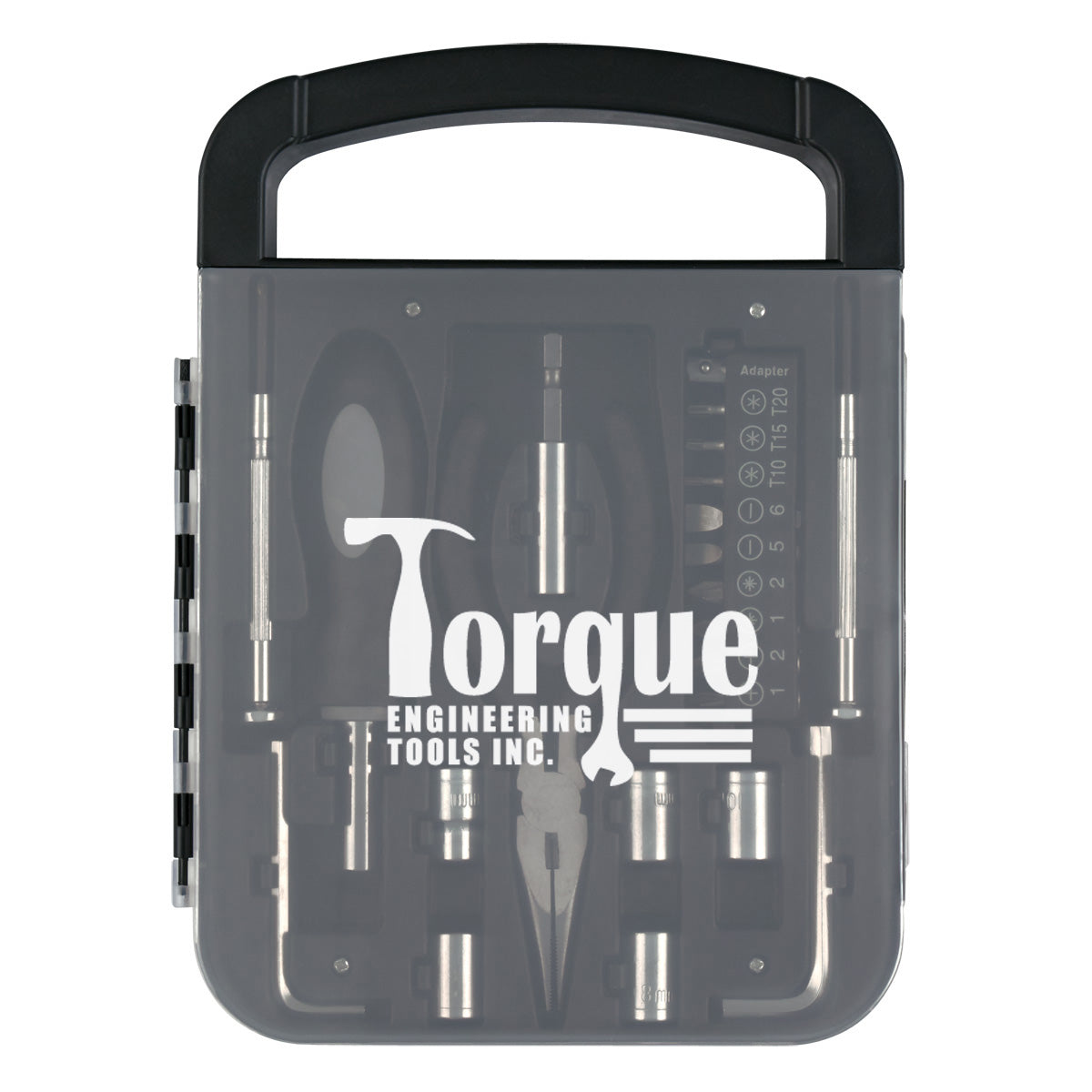 Tool Set with Pliers, Deluxe - Black - Silk Screen