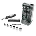 Tool Set with Rechargeable LED Light, 24 Piece - Black with Gray - Tools_2
