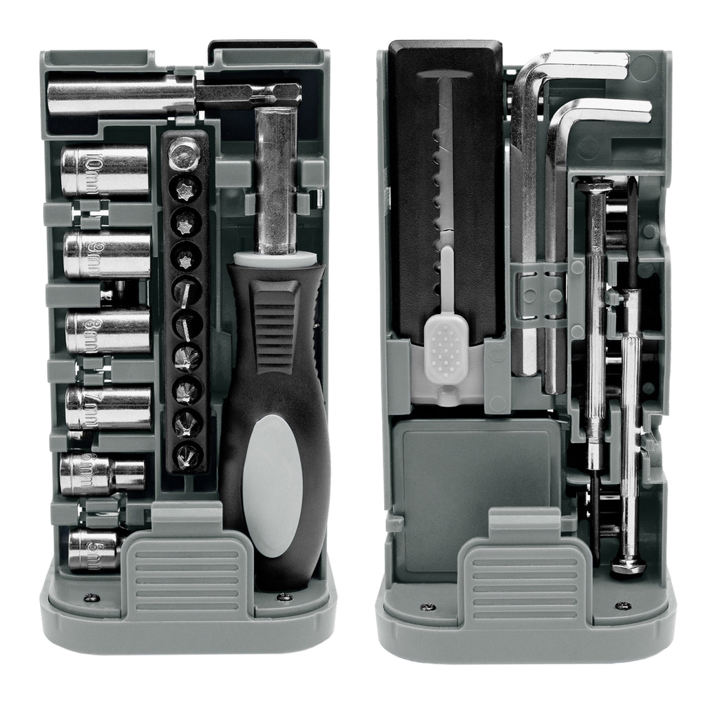 Tool Set with Rechargeable LED Light, 24 Piece - Tools_1