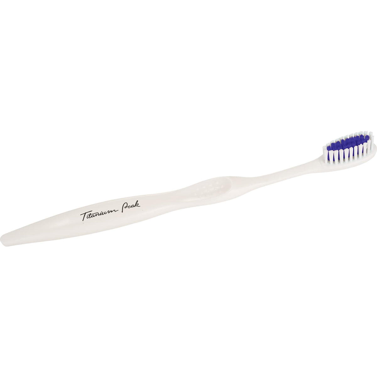 Toothbrush and Travel Cap Kit in a Zip Pouch, 3 Pieces - Purple - Front