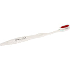 Toothbrush and Travel Cap Kit in a Zip Pouch, 3 Pieces - Red - Front
