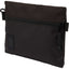 Topo Designs Accessory Pouch in Recycled Nylon Embroidery - Black - Left Angle