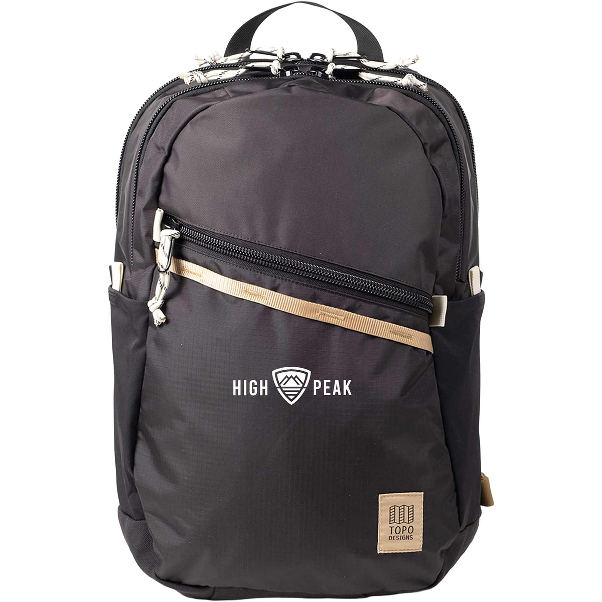 Topo Designs Commuter Backpack, 25L Transfer - Black - Photo