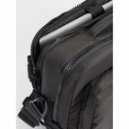 Topo Designs Global Briefcase with Backpack Straps Embroidery - Black - Detail 2