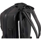 Topo Designs Global Briefcase with Backpack Straps Embroidery - Black - Detail 3