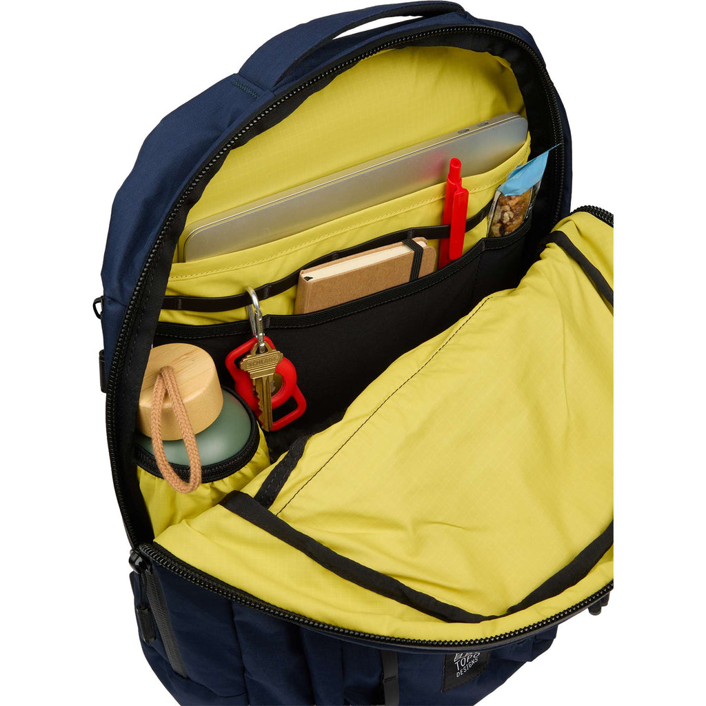 Topo Designs Global Pro Backpack, 24L Transfer - Navy - Propped