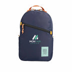 Topo Designs Light Pack in Recycled Nylon Embroidery - Navy - Front