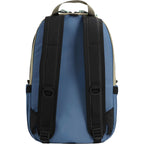 Topo Designs Light Pack in Recycled Nylon Embroidery - Stone Blue/Elmwood - Back