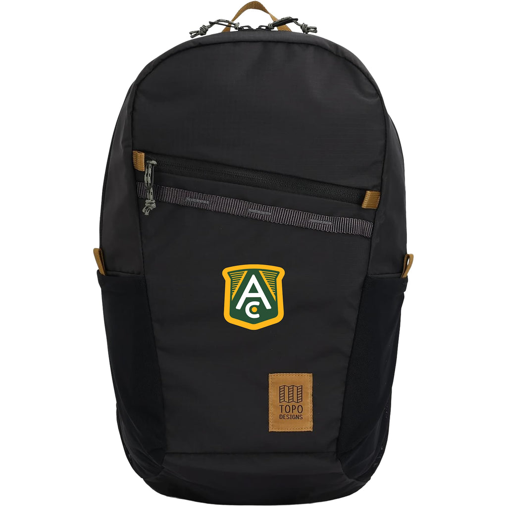 Topo Designs Peakview Packable Daypack Transfer - Black - Photo