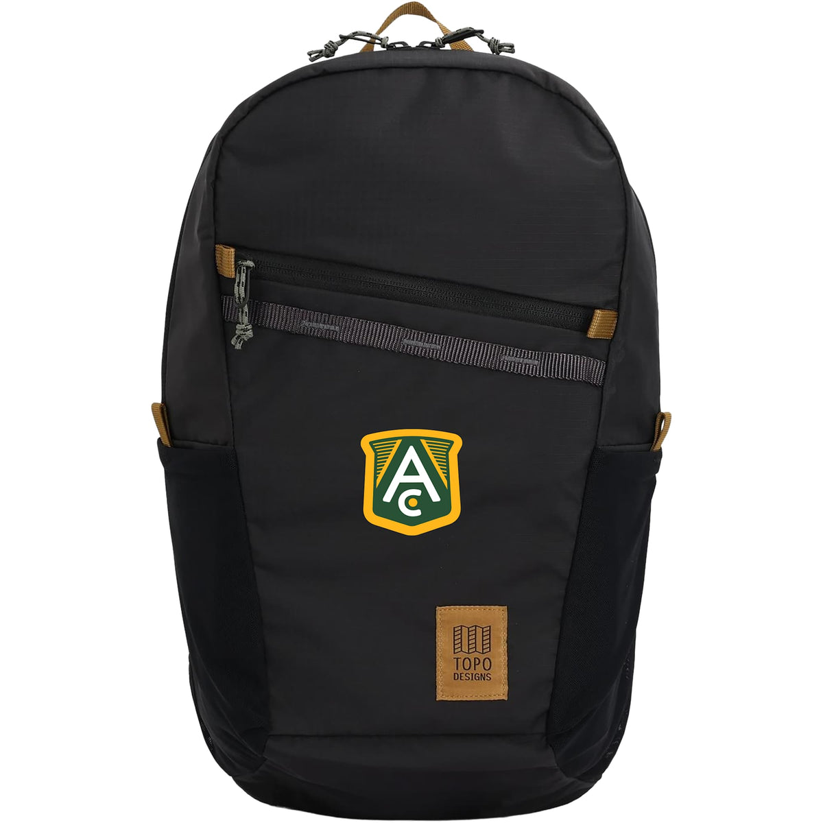 Topo Designs Peakview Packable Daypack Transfer - Black - Photo