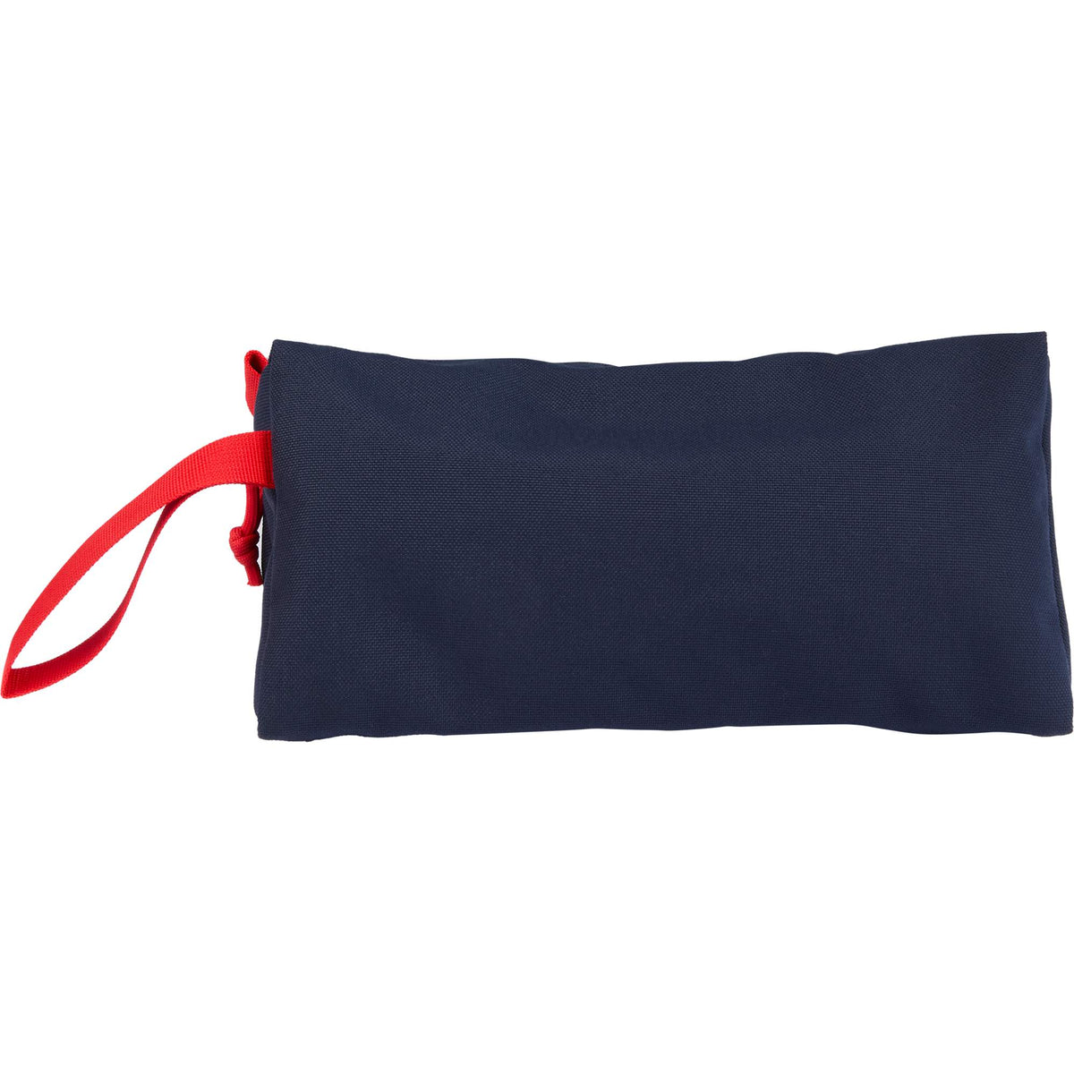 Topo Designs Triangle Dopp Kit in Recycled Nylon, 3 L Embroidery - Navy - Back