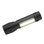 Torch Flashlight, Rechargeable - Side_On