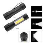 Torch Flashlight, Rechargeable - Torch Rechargeable Flashlight