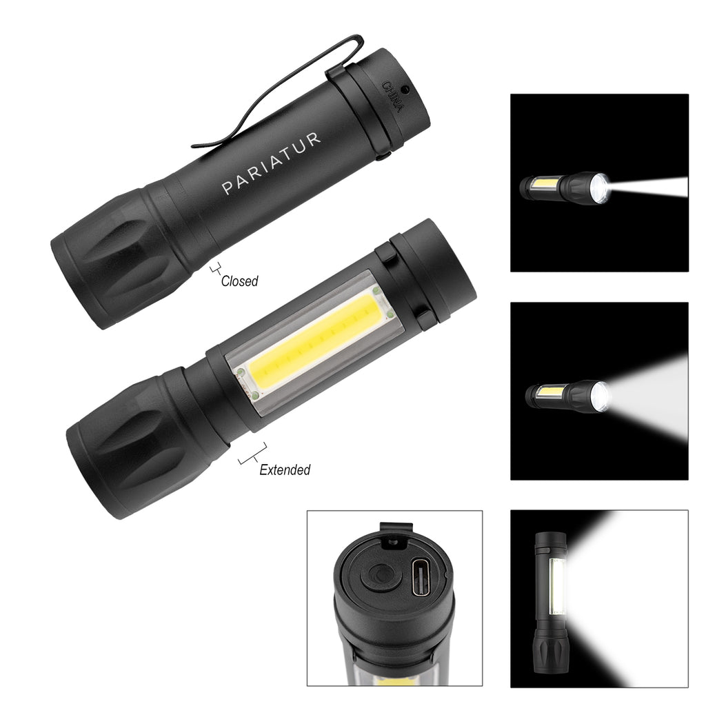 Torch Flashlight, Rechargeable
