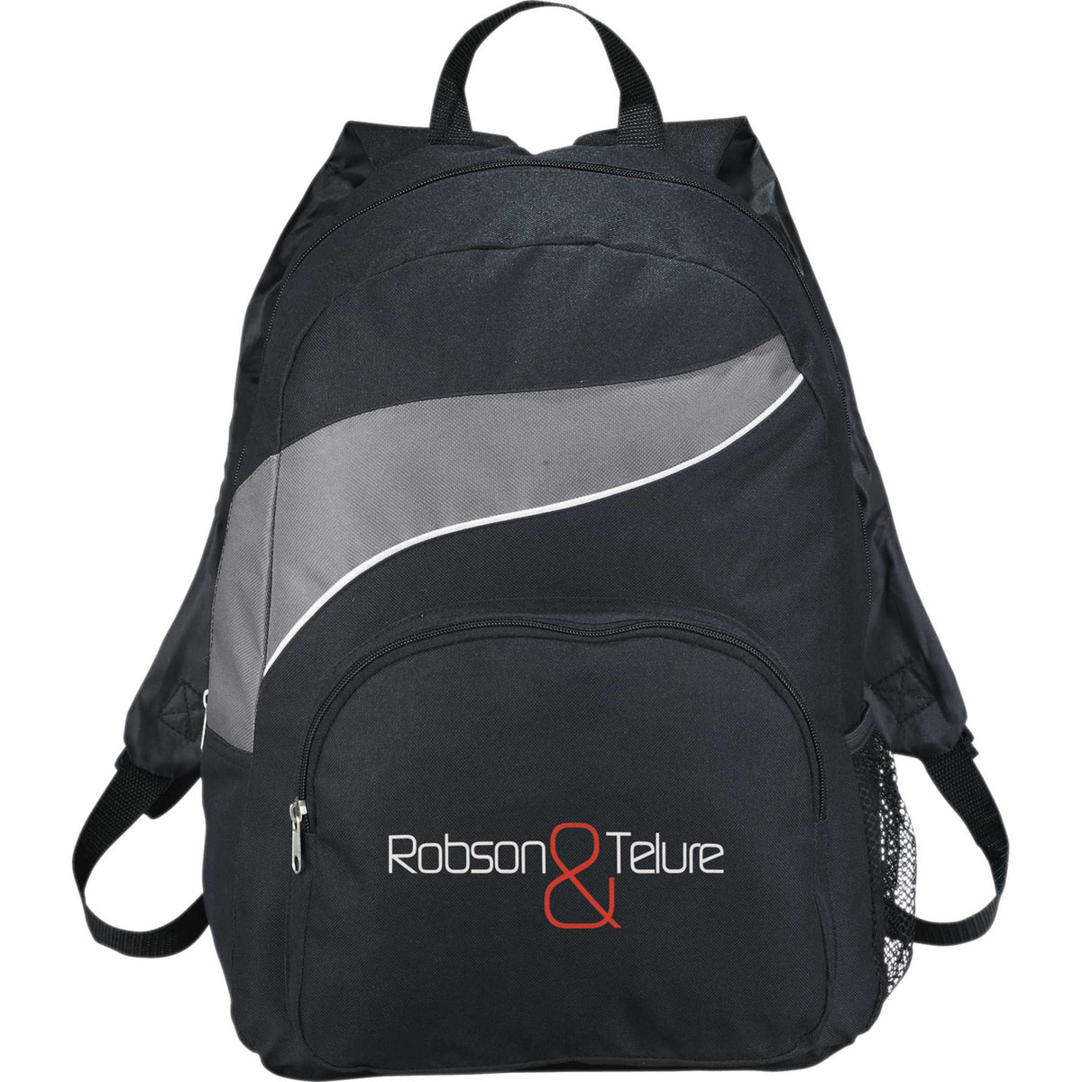 Tornado Deluxe Backpack with Side Mesh Pocket Full Color - Gray - Photo