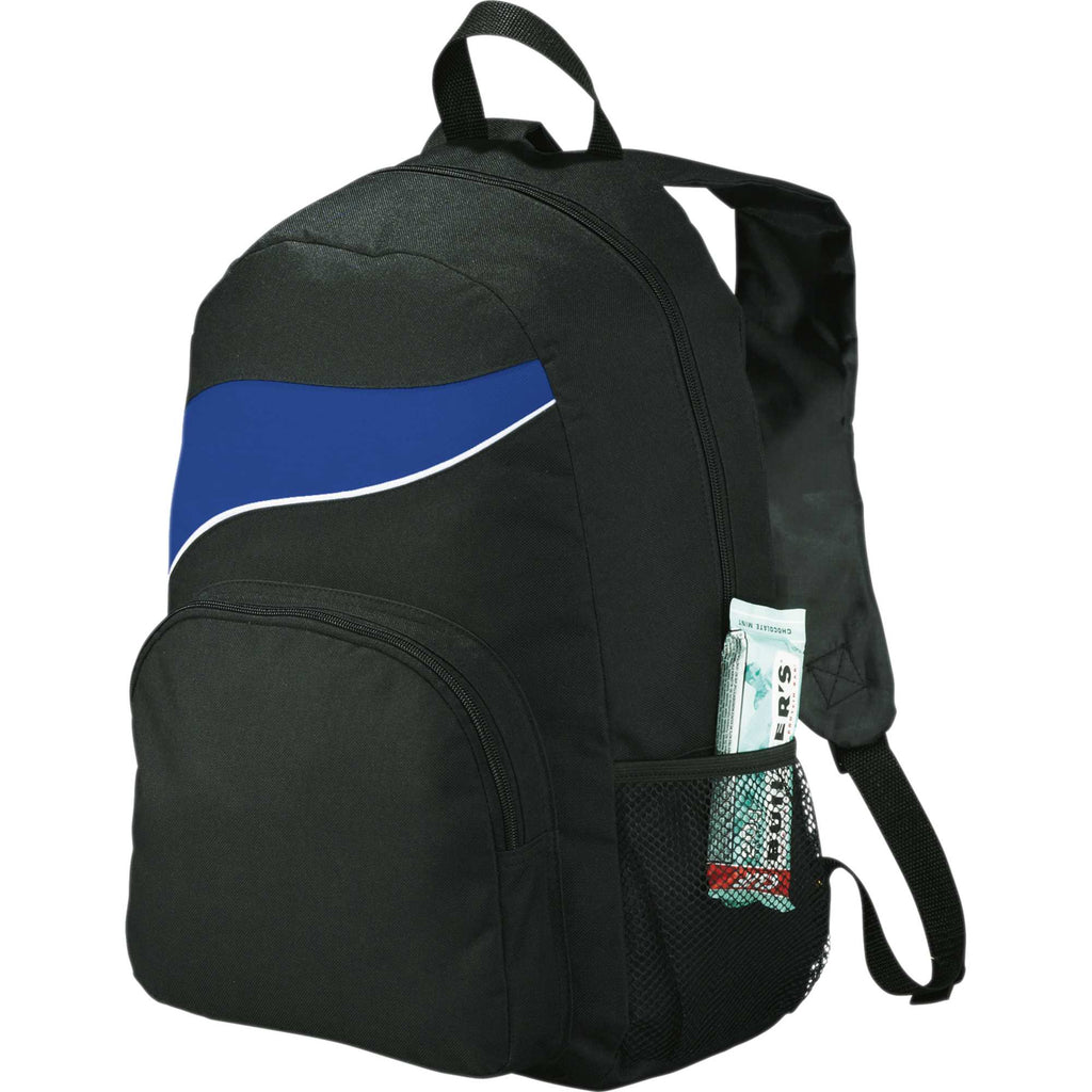 Tornado Deluxe Backpack with Side Mesh Pocket Full Color - Royal Blue - Photo 3